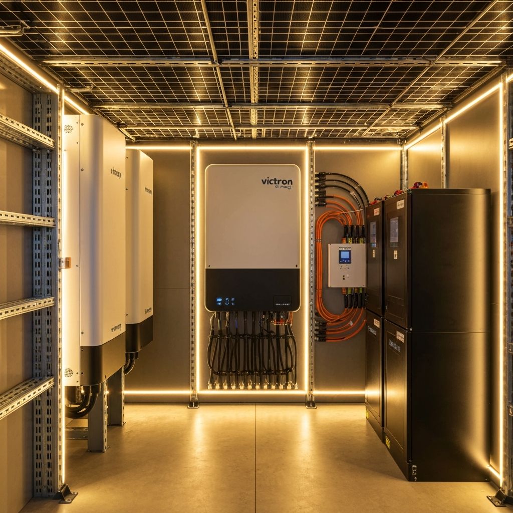 Servis fotovoltaických systémů Victron Energy